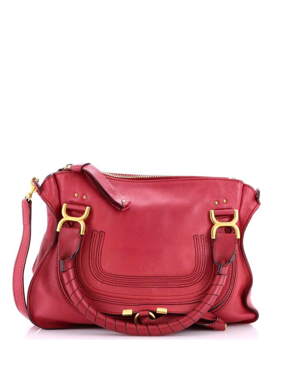 Chloe Marcie Satchel Leather Medium #374280C12B